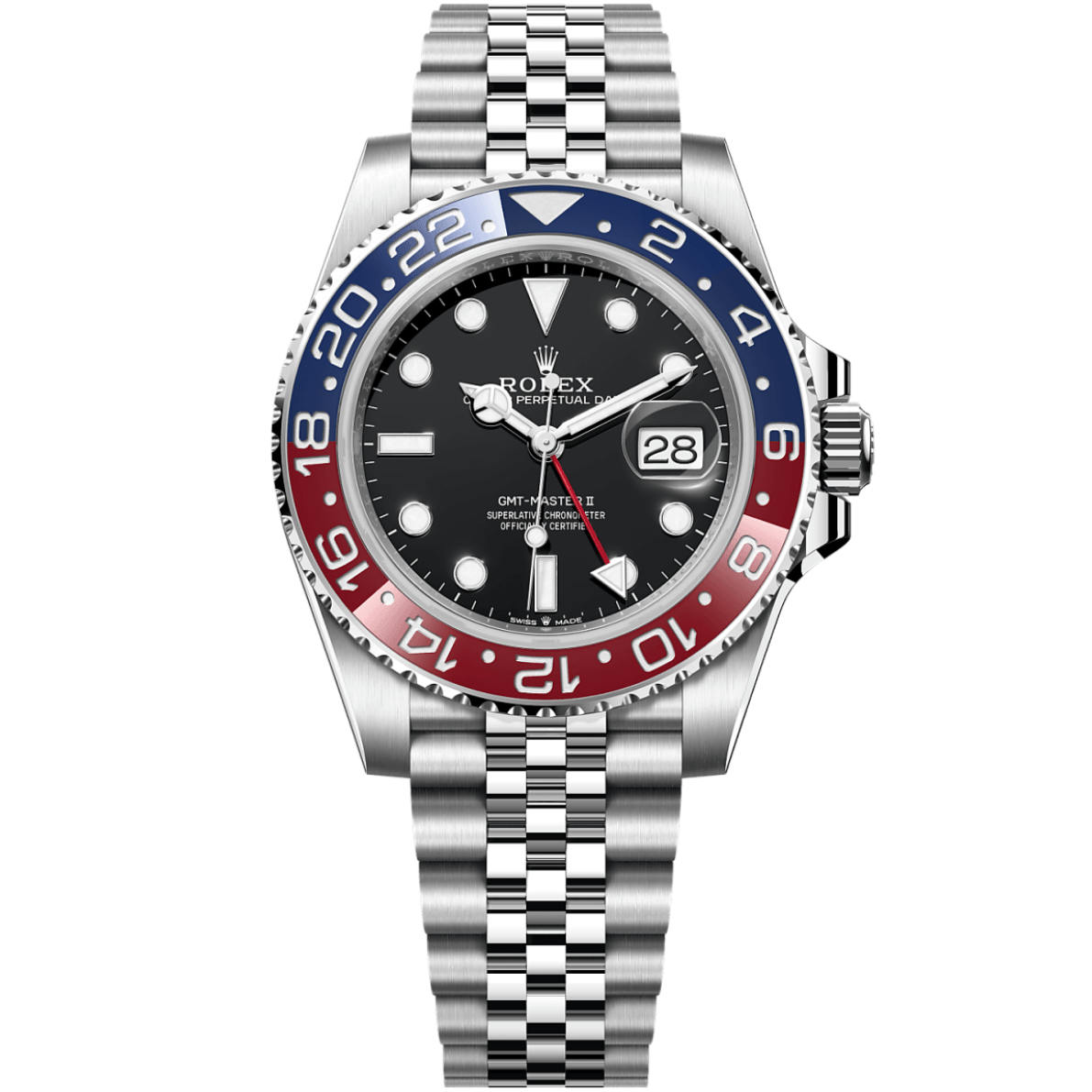 Rolex GMT-Master II « Pepsi » Jubilee 126710BLRO